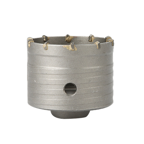 Wall hole opener concrete drilling electric hammer drill bit carbide hollow drill air conditioning expansion pipe hole opener