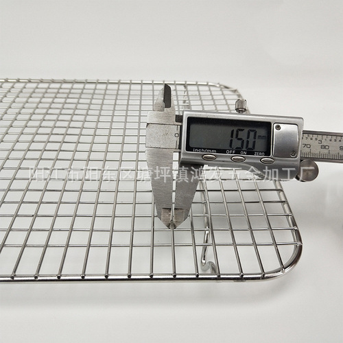 Baking supplies cake cooling rack square bread drying net draining net oven stainless steel barbecue net