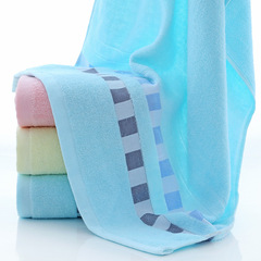 Manufacturer wholesale pure cotton bath towel household thickened soft absorbent bath towel supermarket gift floor stall bath towel wholesale