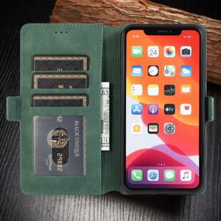 For iPhone13pro Side Buckle Magnetic 14 Phone Case 7p Retro 12 Apple XSMAX Card XR Leather Case 15