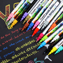 ����130��ϩ0.7mm�ʷ�ǩ�ֱʼǺű��մ�DIY���ڿ���Ϳѻ��36ɫ