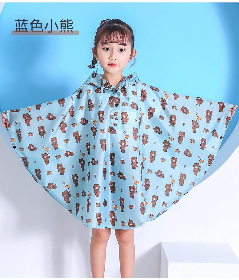 Niños impreso Capa delgada impermeable niños mochila kindergarten niños y niñas fábrica directa de una sola pieza entrega