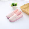 Comfortable footwear for pregnant, postpartum slippers, non-slip demi-season shoe bag indoor, soft sole