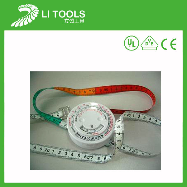 厂家性价比高礼品 BMI健康尺礼品尺 广告尺 腰围卷尺促销礼品尺