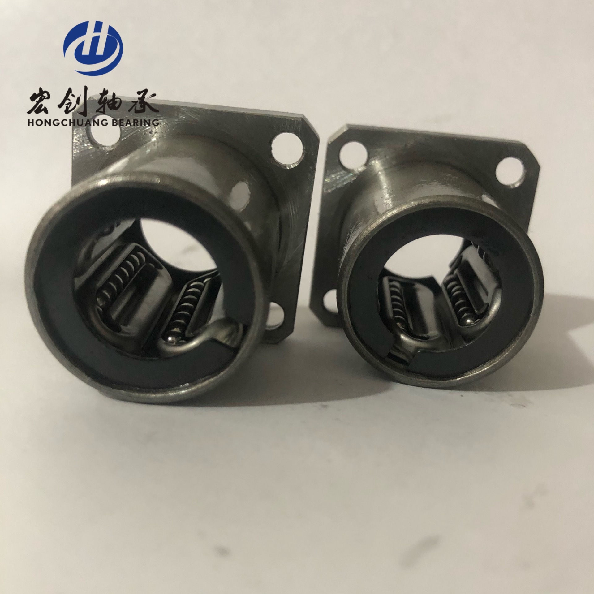 供应钢保法兰直线轴承LMK8 10 12 16 20 25 30 35 40GA耐高温耐磨