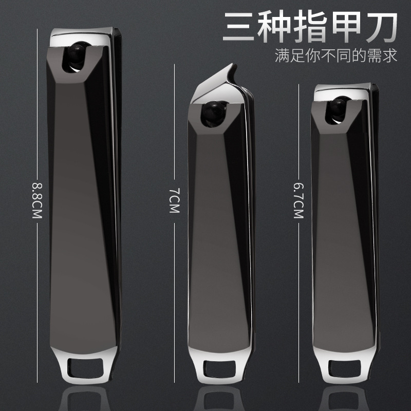 Fabricante en stock de acero inoxidable cortaúñas traje solo cortaúñas