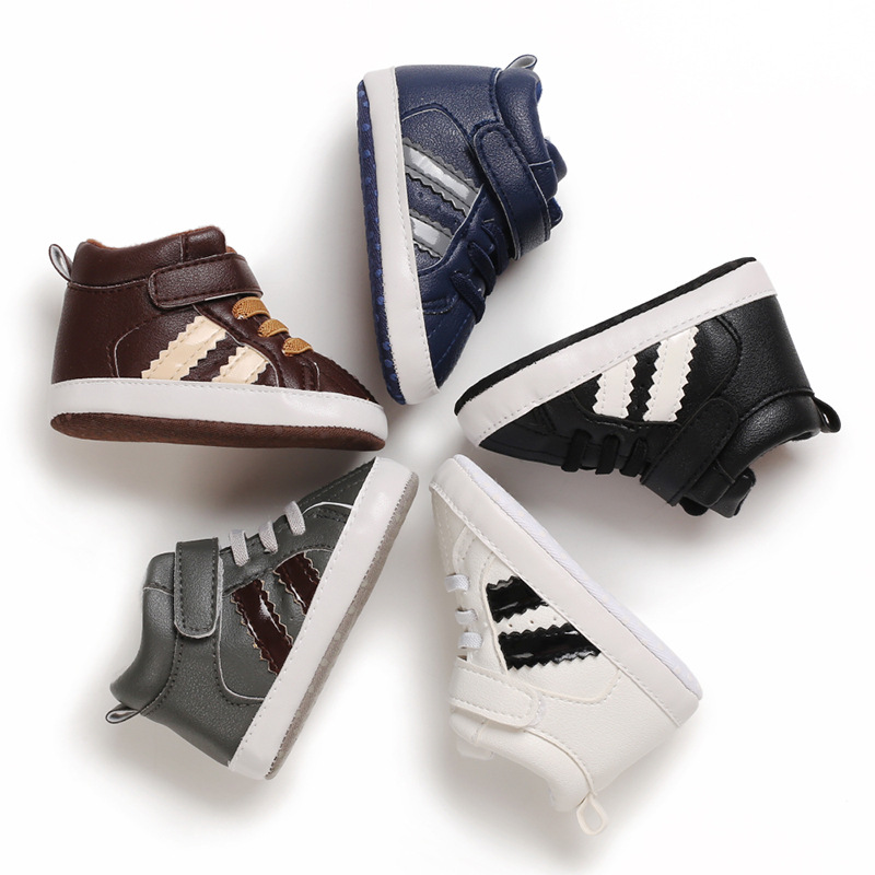 Primavera y otoño bebé niño zapatos para 0-1 años de edad suela suave zapatos de bebé casual zapatilla de deporte