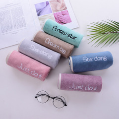 青春毛巾超細纖維珊瑚絨通用不掉毛吸水毛巾居家日用洗臉毛巾批發