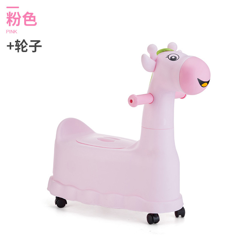 Inodoro doméstico para niños, inodoro de asiento para bebés de tamaño grande, inodoro para bebés de tipo cajón, inodoro pequeño con ruedas