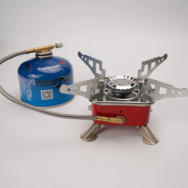 Оптовая открытый мини Лотос маленькая квадратная плита портативная складная кемпинг газовая маленькая квадратная плита карта плита