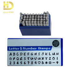 厂家供应 钢号码 钢字码  数字钢印 钢字字母头  42PCS美式花体