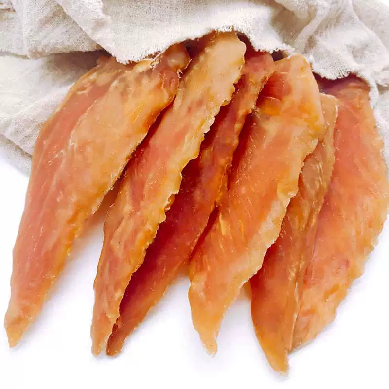 Собака закуски куриная грудка сушеные 100 г Вес нетто ПЭТ закуски Тедди Золотистый ретривер Щенки взрослые собаки оптом