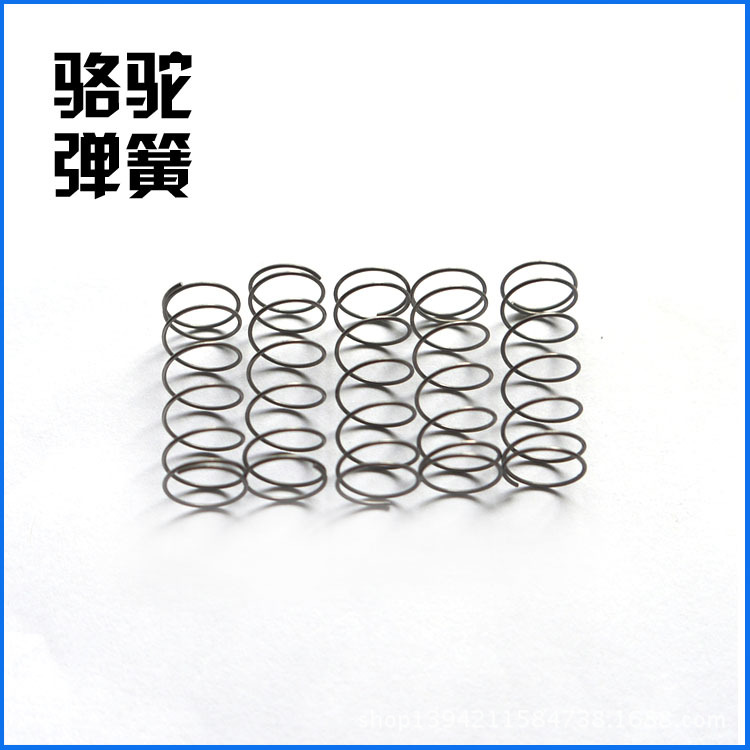 厂家直供中鼓中凹宝塔弹簧欢迎订购耐用承重按键形玩具专用压缩