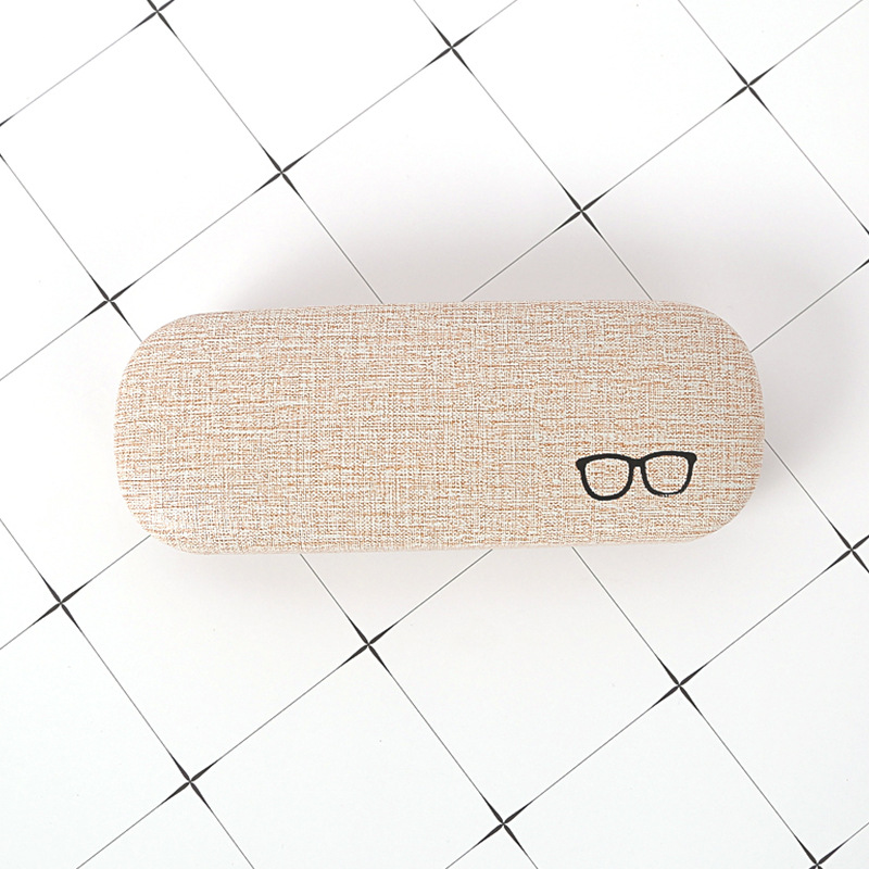 귀여운 베이지 안경