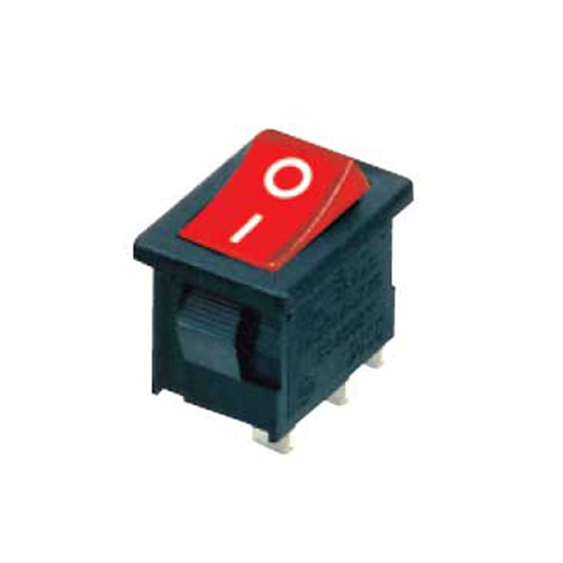 汇泰供应 KCD1船型开关 二档三档带灯翘板开关 电风扇小开关