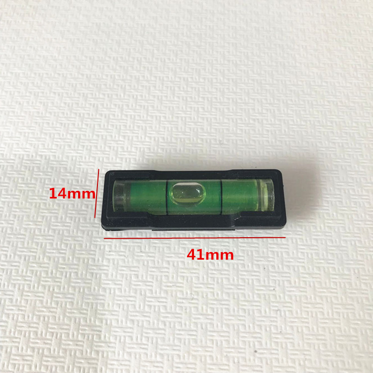 水平仪底座 平衡仪器迷你水平泡带黑色底座 电器摆设平衡仪器