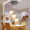 Modern and minimalistic glossy bar ceiling lamp for living room for corridor for bedroom