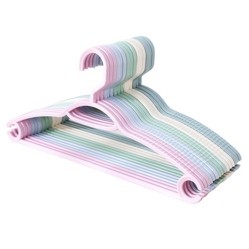 Multifunctional adult plastic clothes hanger household non-marking non-slip clothes hanger support student dormitory drying clothes hanger