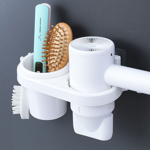 No punching hair dryer rack bathroom bathroom storage rack wall hanging toilet toilet storage rack wholesale
