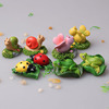 Resin, jewelry, decorations with accessories, factory direct supply, micro landscape, handmade, frog