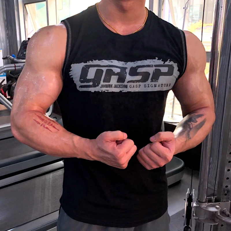 GASP Лето Новый Бодибилдинг Фитнес мышечный спортивный Ретро жилет Warcraft поколение волос