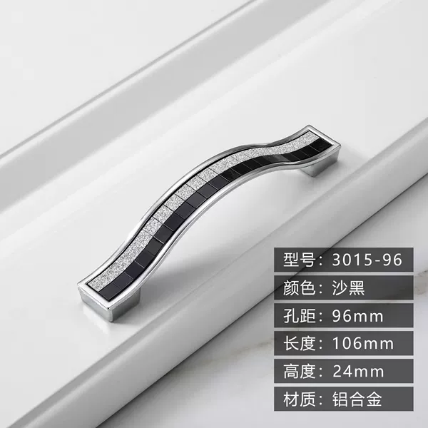3015-96 Silver Black