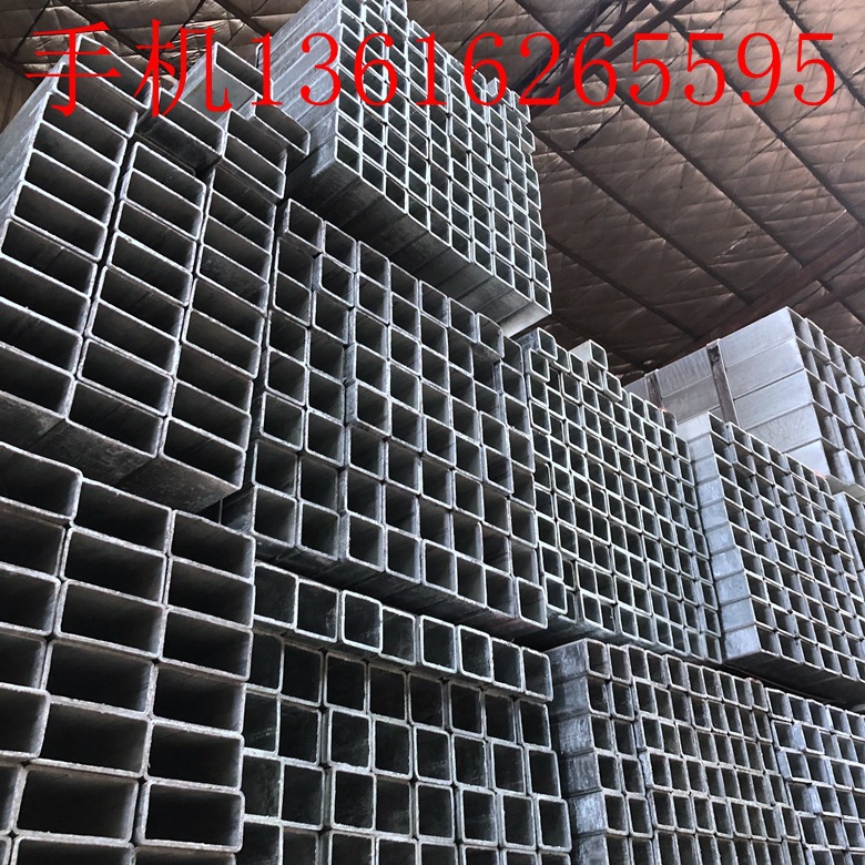 天津友发牌镀锌方管 镀锌扁铁 高端镀锌 一支起售 量多便宜Q235B