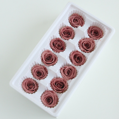 3-4cm Class B immortal flower keychain making car hanging accessories gift box preserved flowers diy auxiliary material garland