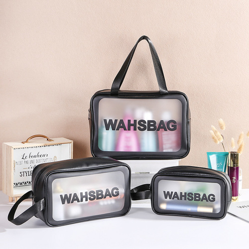 Cosmetic bag ins style super popular large capacity women's cosmetic bag portable waterproof toiletry bag portable travel storage bag