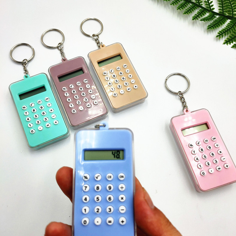 Creative Maze Calculator Keychain Office Decompression Student Suitable Keychain Pendant Small Gift