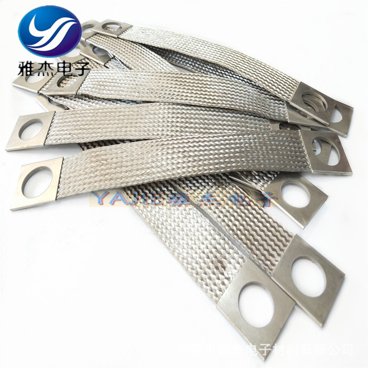 316 Stainless steel Braid Corrosion Grounding Connection with Twill cross 304 Braid Soft connection