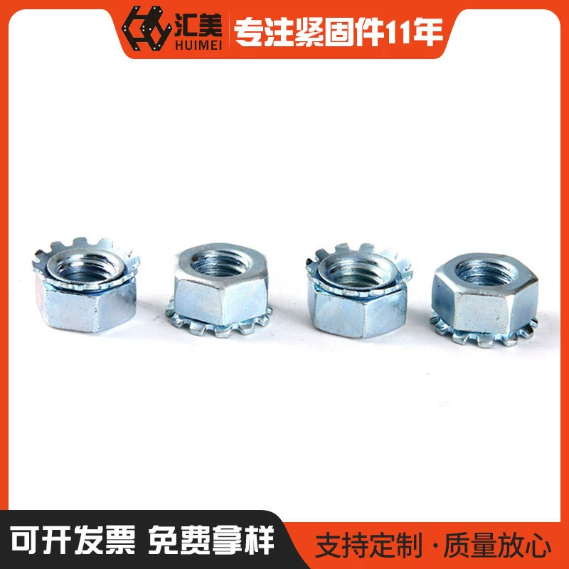 В наличии оптом K колпачок K гайка с зубчатой гайкой многозубая гайка дюймовая K колпачок M3M4M5M6M8M10