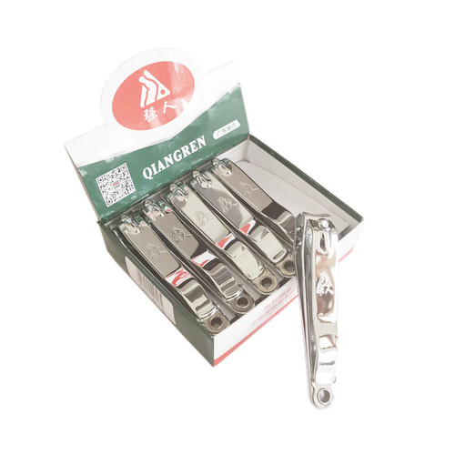 Manicure tools strong man nail scissors QR618 large size 683 flat head 602Q small oblique mouth 610 nail groove scissors