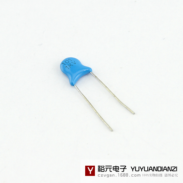 厂家直销高压电容 瓷片电容101PF 1KV 质量保证 欢迎询价