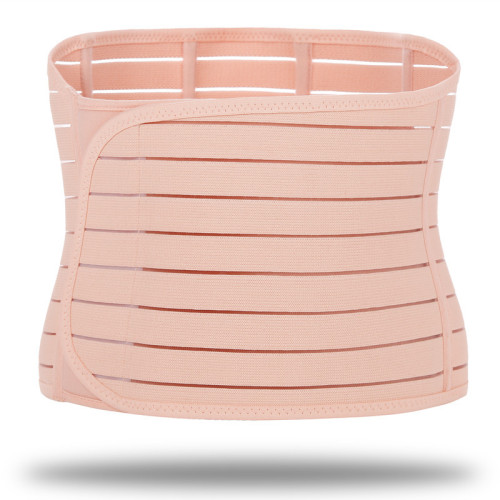 Simple breathable girdle, postpartum, office white collar girdle, body shaping girdle