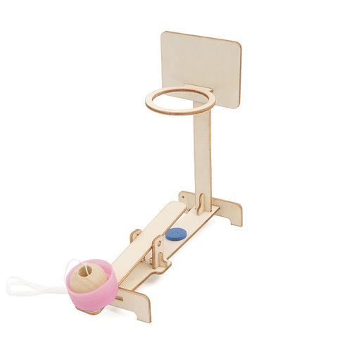 Elementary school students' science and technology small production DIY homemade handmade shooting machine scientific experiment package steam educational educational teaching aids