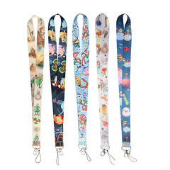 Animation Little Prince Phone Lanyard ID Card Phone Charm Lanyard Necklace Keychain Lanyard Gift