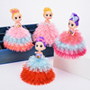 Cartoon colorful flashing doll, toy