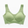 Classic, green, V-neckline