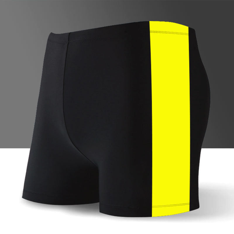 Bañador de hombre de secado rápido suelto de los hombres más tamaño de vacaciones en el mar boxeador de aguas termales bañador extra gordo pantalones cortos anti-vergüenza de los hombres