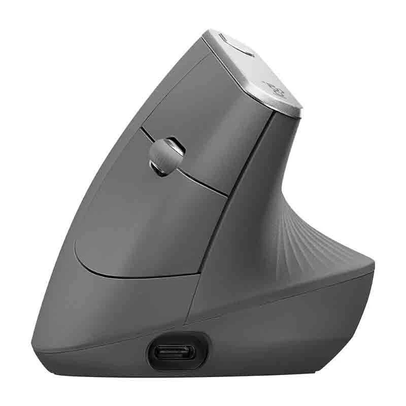 Logitech MX вертикальная беспроводная Bluetooth мышь для бизнеса, двухрежимная, эргономичная, мультиустройство, перекресток экрана, вертикальная