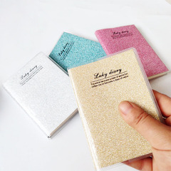 Office stationery 100K plastic cover student 18K25K handwritten notebook colorful small fresh diary soft leather notebook