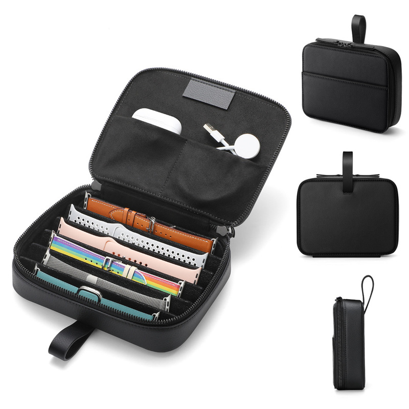 For Apple Watch Strap Storage Box Airpods pro Apple iwatch Winding Multifunctional Storage Bag For Apple Watch Strap Storage Box Airpods pro Apple iwatch Winding Multifunctional Storage Bag