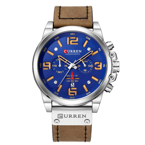 curren/karren 8314 men's watch sports six-hand quartz watch calendar men's watch waterproof belt watch