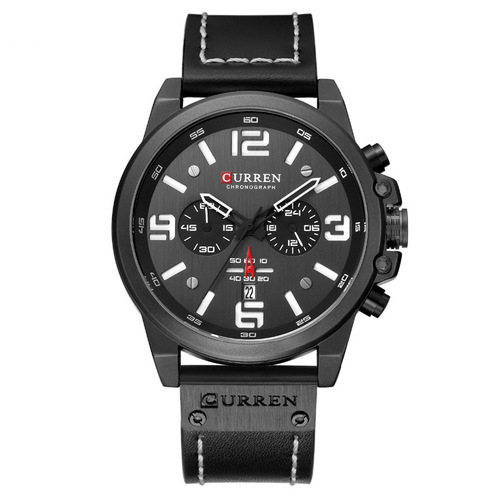 curren/karren 8314 men's watch sports six-hand quartz watch calendar men's watch waterproof belt watch