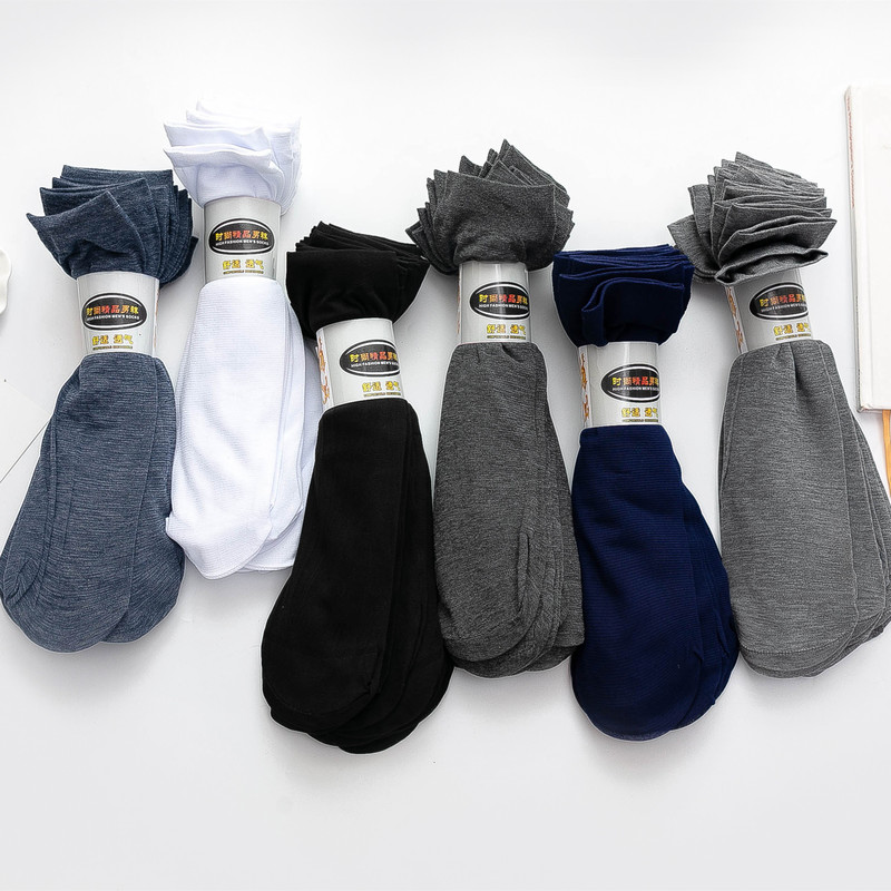 Mercerized Men's Stockings Straight Men's Stockings Spring and Summer Mercerized Men's Stockings Straight Men's Stockings Spring and Summer