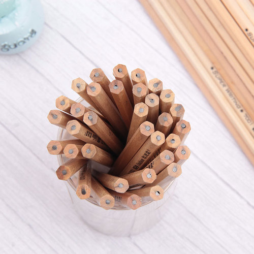 Eco-friendly original wood pencils for children, HB pencils for primary school students, learning office sketch pens, kindergarten supplies