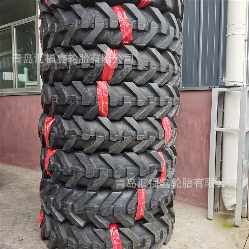 出口/批发越野平地机轮胎 1300-24 13.00-24 G-2伸缩臂叉车轮胎