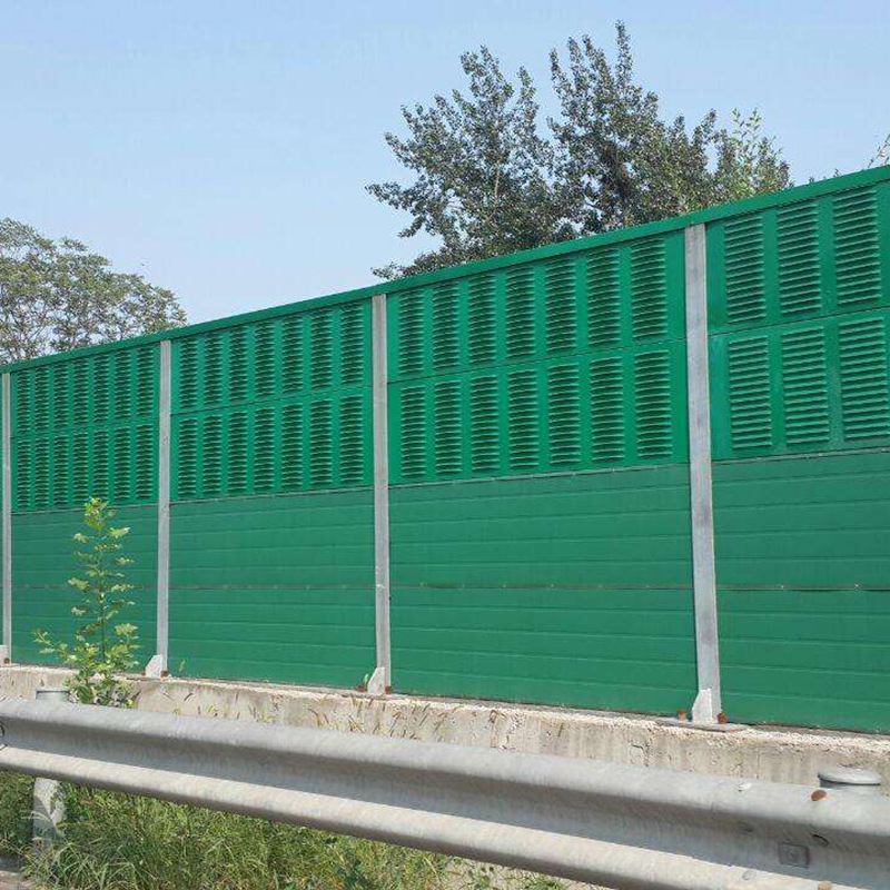 批发隔音屏声屏障高速公路声屏障价格可议玻璃钢声屏障隔音墙制作