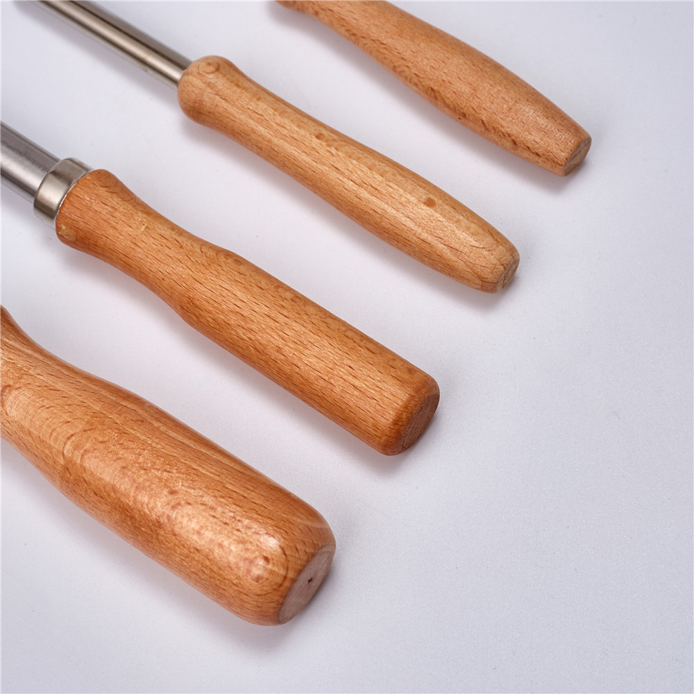 Suministro directo de fábrica FS2-20 4 acero inoxidable redondo puncher herramientas de arcilla cerámica suave modelo que hace las herramientas